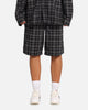 XXIII Plaid Corduroy Jorts Black/Grey
