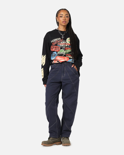 Honor The Gift Racing Panel Pants Navy