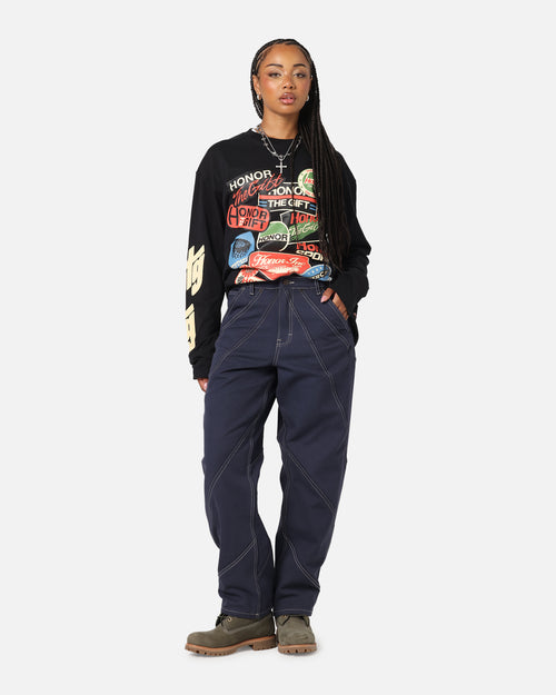 Honor The Gift Racing Panel Pants Navy