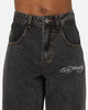 Ed Hardy Wide Leg Jeans Black