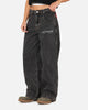 Ed Hardy Wide Leg Jeans Black
