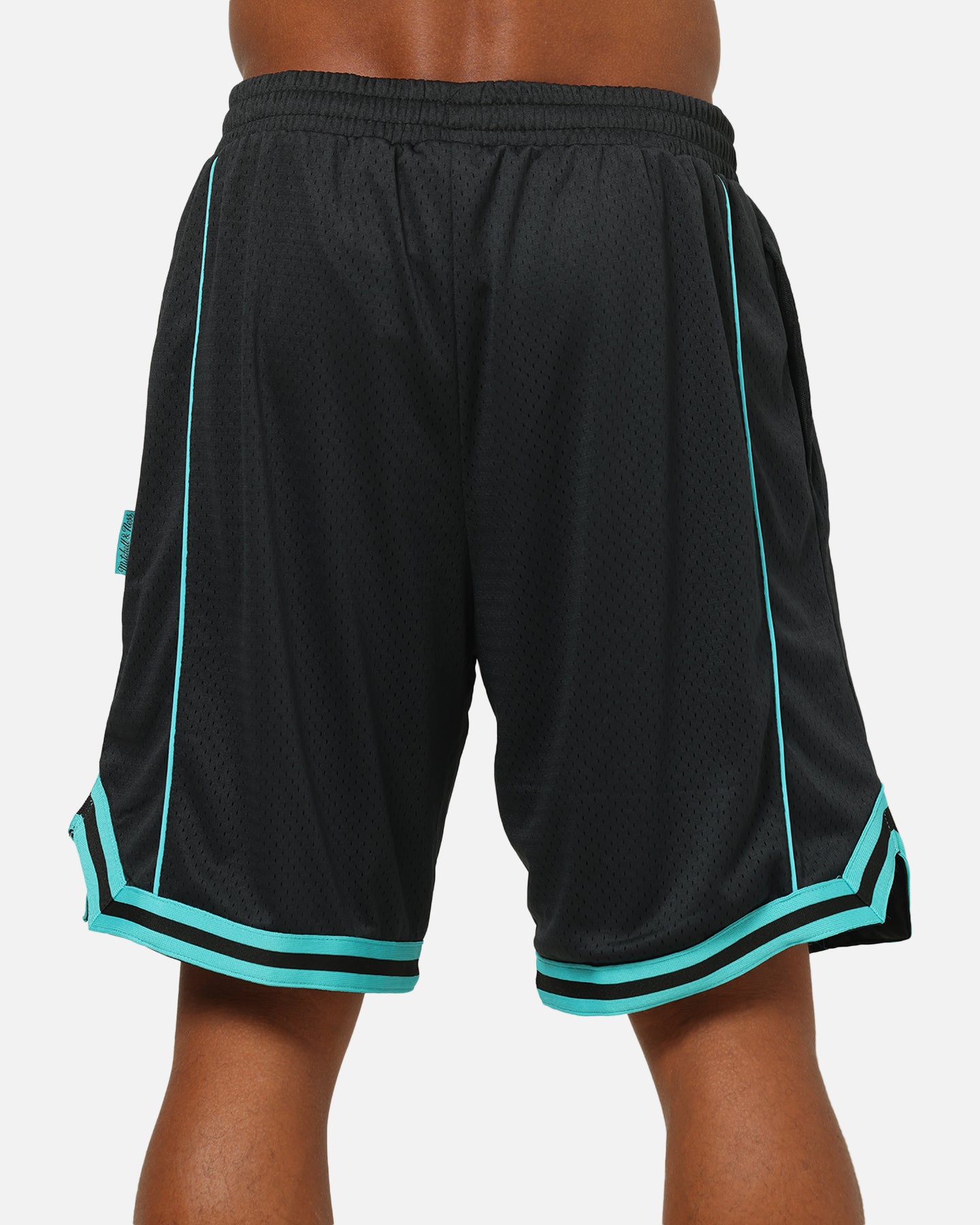 Mitchell & Ness Authentic Good Mesh Shorts Black/Blue | Culture Kings