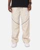 Jordan Brooklyn Printed Draft Pants Lt Orewood Brown