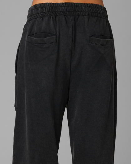 Loiter Destruction Sweatpants Black