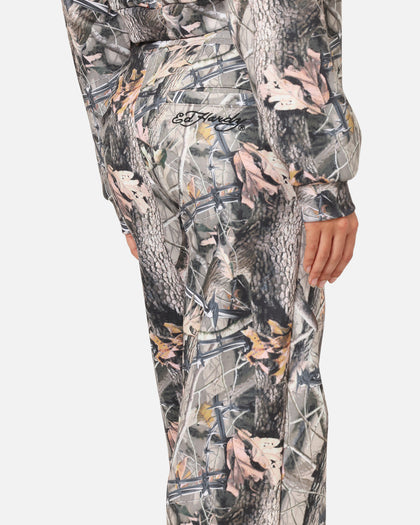 Ed Hardy Women's Camouflage Trackpants Real Tree Camo