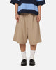 XXIII Baggy Pleated Shorts Tan