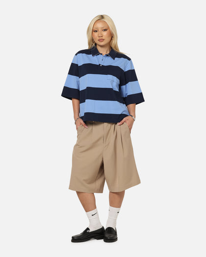 XXIII Baggy Pleated Shorts Tan