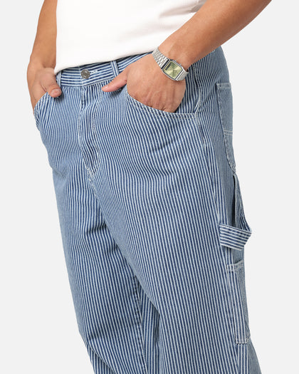 XXIII Striped Work Pant Navy Stripe