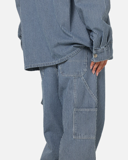 XXIII Striped Work Pant Navy Stripe