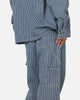 XXIII Striped Work Pant Navy Stripe