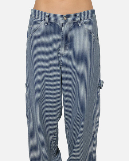 XXIII Striped Work Pant Navy Stripe