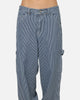 XXIII Striped Work Pant Navy Stripe