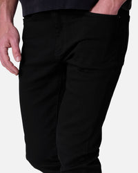 MNML Raw Skinny Denim Jeans Rinsed Black