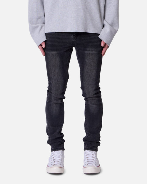 MNML Skinny Denim Jeans Washed Black