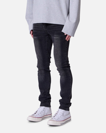 MNML Skinny Denim Jeans Washed Black