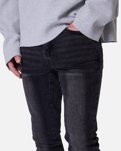 MNML Skinny Denim Jeans Washed Black