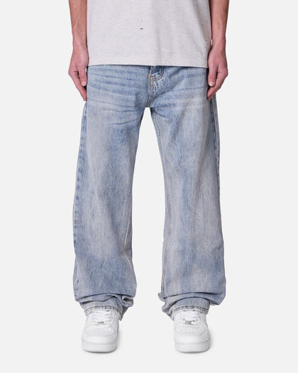 MNML Ultra Baggy Denim Jeans Light Blue