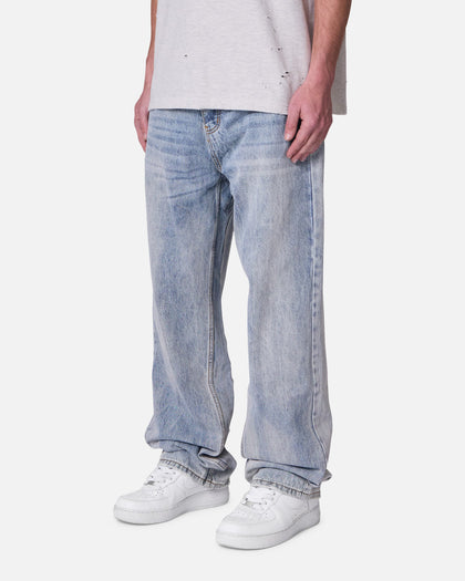 MNML Ultra Baggy Denim Jeans Light Blue
