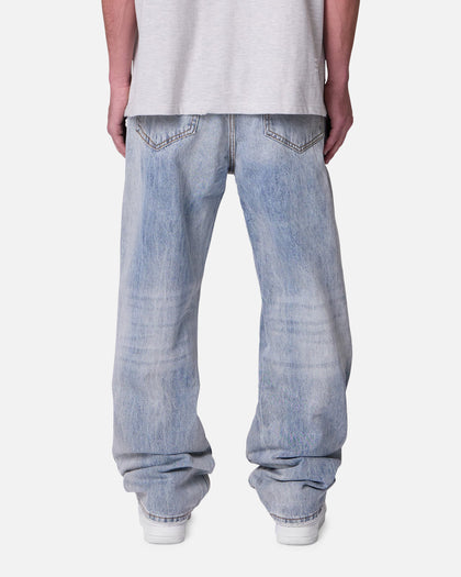 MNML Ultra Baggy Denim Jeans Light Blue