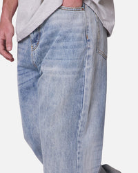 MNML Ultra Baggy Denim Jeans Light Blue