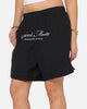 Saint Morta Saint Studios Logo Nylon Shorts Black