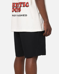 Carre Da Script Beach Shorts Black