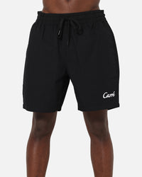 Carre Da Script Beach Shorts Black