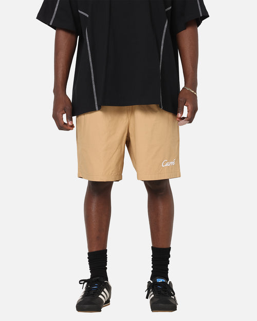 Carre Da Script Beach Shorts Tan