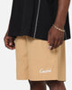 Carre Da Script Beach Shorts Tan