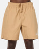 Carre Da Script Beach Shorts Tan