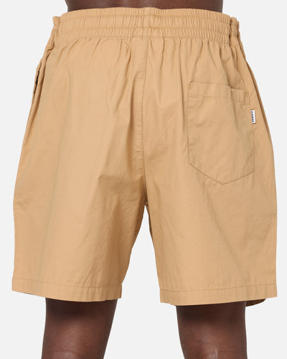Carre Da Script Beach Shorts Tan