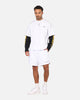 Saint Morta Scription Nylon Shorts White
