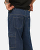 X-Large Baggy Cargo Denim 91 Shorts Dark Indigo