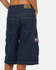 X-Large Baggy Cargo Denim 91 Shorts Dark Indigo