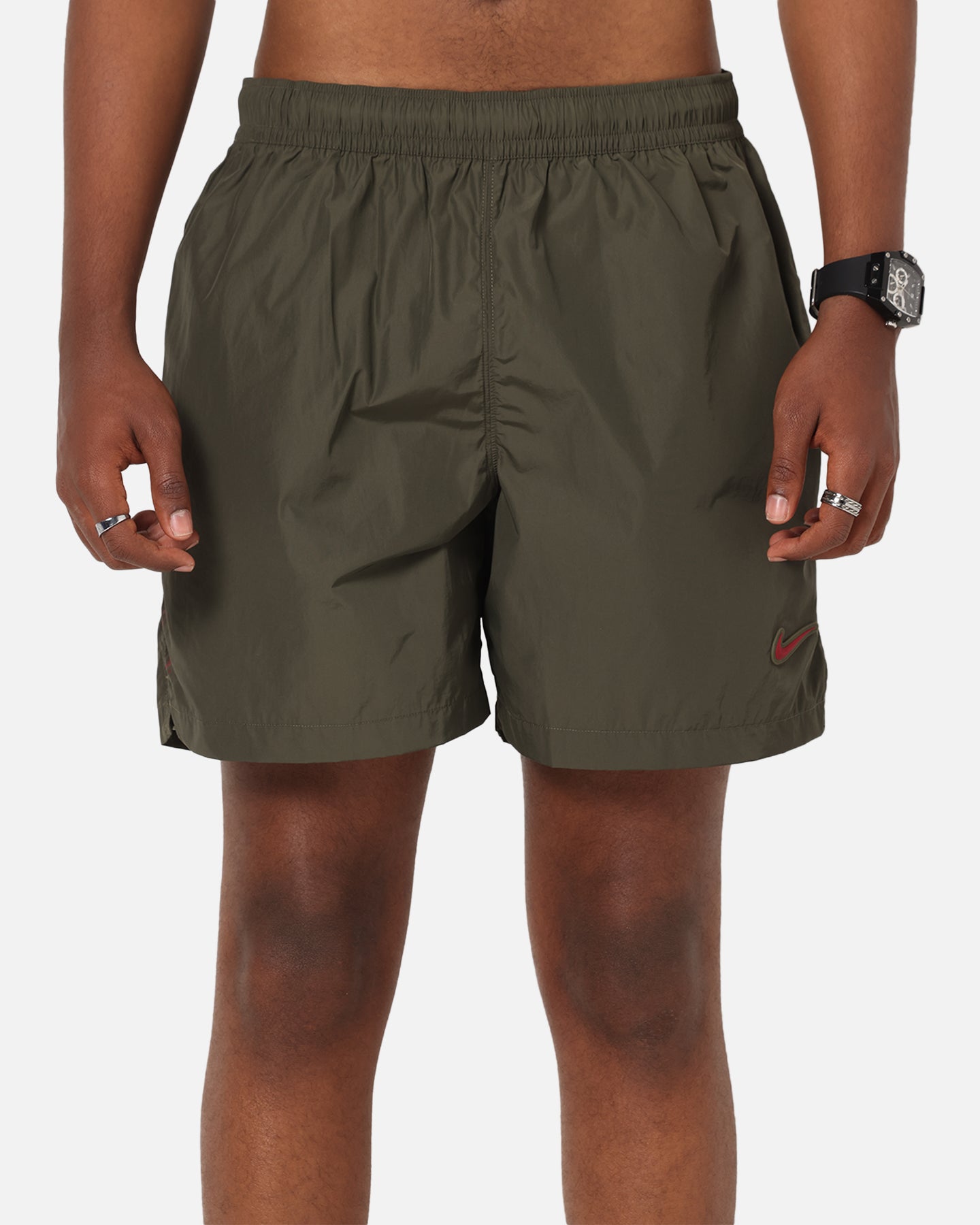 Nike Nocta Cardinal Nylon Shorts Khaki | Culture Kings