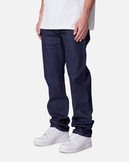 MNML Raw Straight Denim Jeans Rinsed Indigo