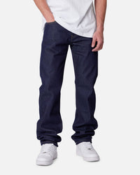 MNML Raw Straight Denim Jeans Rinsed Indigo