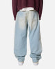 MNML Ultra Baggy Western Jeans Washed Blue