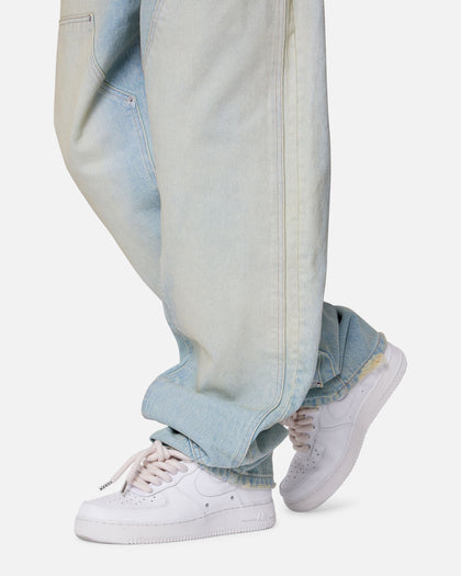 MNML Ultra Baggy Western Jeans Washed Blue