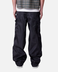 MNML Baggy Nylon Double Knee Pants Black