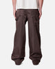 MNML Baggy Nylon Double Knee Pants Brown