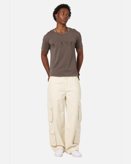 Saint Morta Baggy Workwear Jean Antique White