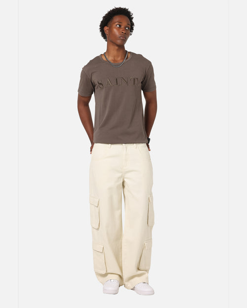 Saint Morta Baggy Workwear Jean Antique White