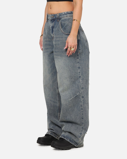 Saint Morta Amplus Crossfire Jeans Dirty Denim