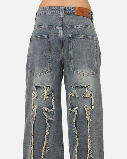 Saint Morta Amplus Crossfire Jeans Dirty Denim
