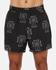 Saint Morta Holy Tide Beach Shorts Black