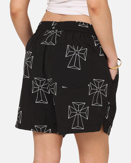 Saint Morta Holy Tide Beach Shorts Black