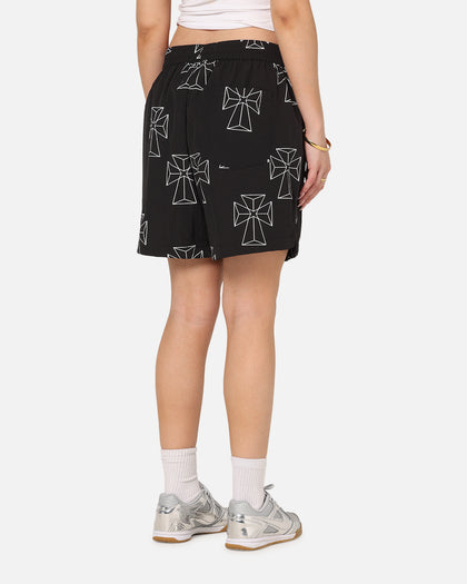 Saint Morta Holy Tide Beach Shorts Black