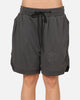Saint Morta Crested Wing Basketball Shorts Grey