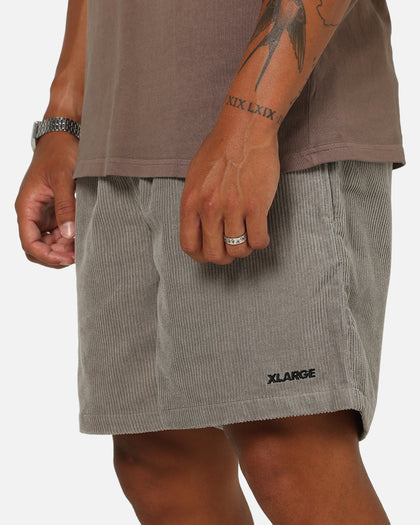 X-Large 91 Wide Corduroy Beach Shorts Pigment Grey